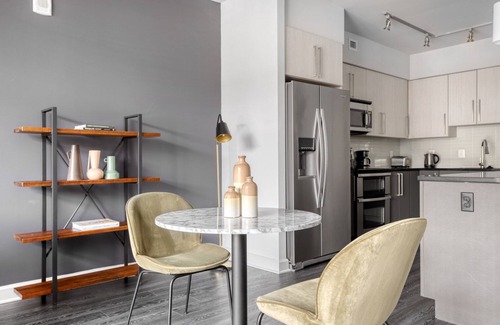 Ballston Apartment | Dreamy Virginia Square 1BR w/Gym & W/D, steps to Metro, by Blueground