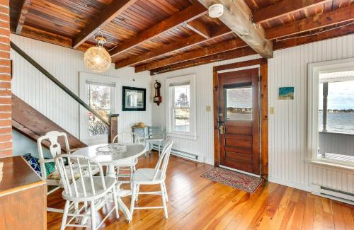 Westbrook Center House | Dreamy Waterfront Westbrook Home on Private Beach