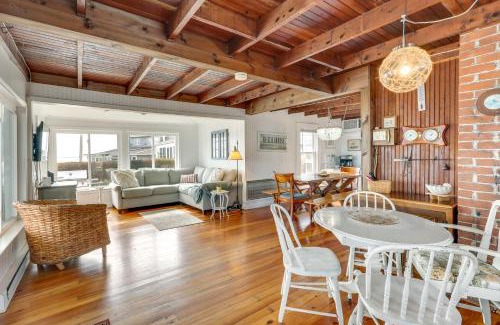 Westbrook Center House | Dreamy Waterfront Westbrook Home on Private Beach