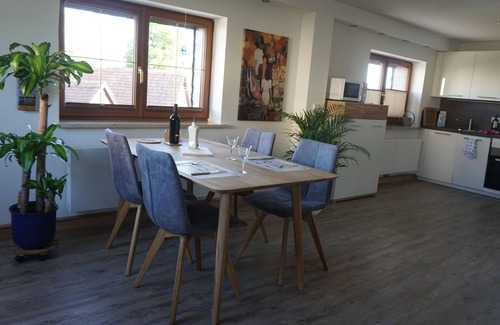 Weissig Apartment | Dresden, modern apartment between culture and nature