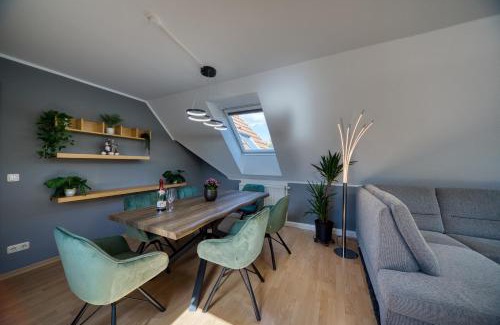 Omsewitz Apartment | DresdenStay 3 Schlafzimmer 2 Bäder Balkon Kamin PS4