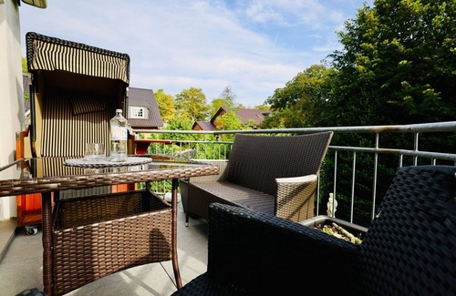 Ratekau Apartment | Drosselweg 4 Art. 4 - Ruhig Gelegenes 2 Zimmerapartment mit Sonnenbalkon und Standkorb