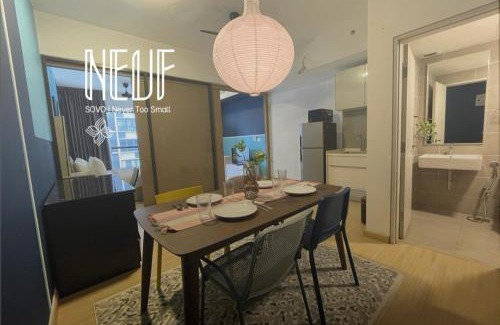 Sungai Buloh Apartment | Dsara Residence Sungai Buloh (Netflix, WiFi) near MRT Kg Selamat