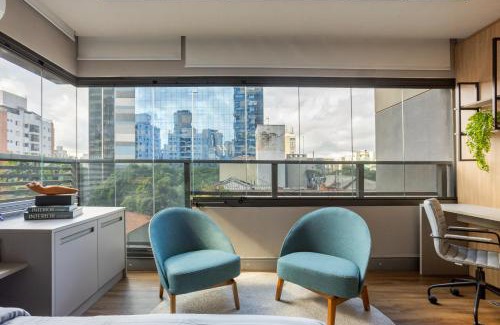 Ibirapuera Apartment | DSG | Studio Boutique | Gym & Piscina Skyline 180º