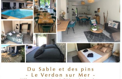 Le Verdon-sur-Mer Villa | Du sable et des pins