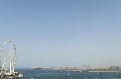 Dubai Marina Apartment | DUBAI - JBR Beach Front, Full Sea View - MAJESTIC Luxe Holiday Home - 2BR - Sleep 5 - FOR FAMILIES & COUPLES STAYS ONLY