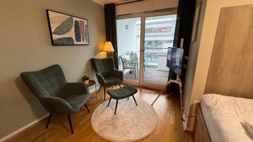 Augustinviertel Apartment | DUHA HOMES - Stylisches Apartment, Stellplatz, Küche, Self Check-in