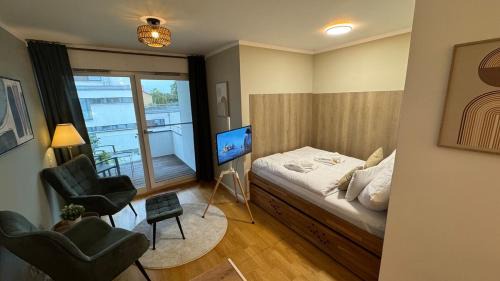 Augustinviertel Apartment | DUHA HOMES - Stylisches Apartment, Stellplatz, Küche, Self Check-in