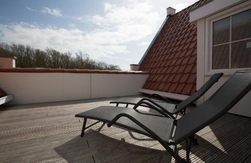 Dishoek Apartment | Duinhof Klein Dishoek - Appartementen onder aan de duinen, in het centrum met terras