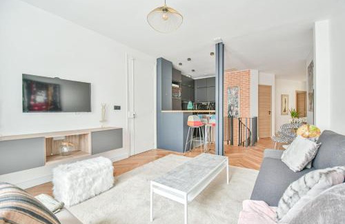 Quartier Saint-Ambroise Apartment | Duplex à Paris Saint-Ambroise