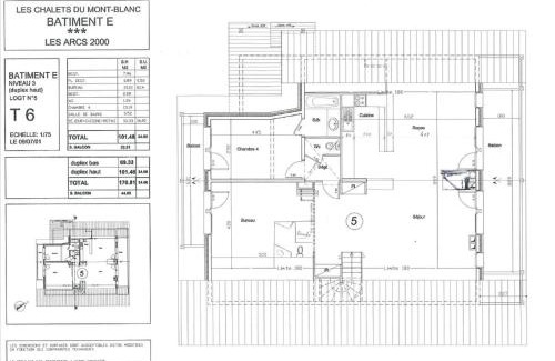 Bourg-Saint-Maurice Apartment | Duplex 170m2 avec terrasse vue domaine skiable ARCS2000