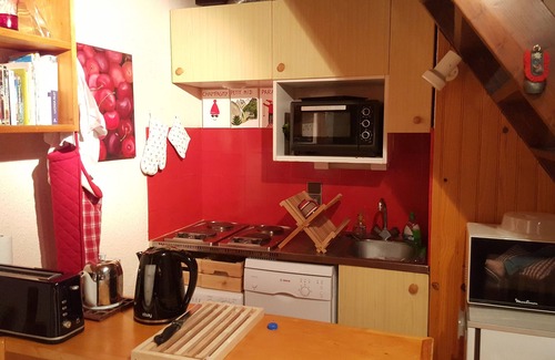Champagny-en-Vanoise Condo | Duplex 3 rooms Champagny en Vanoise