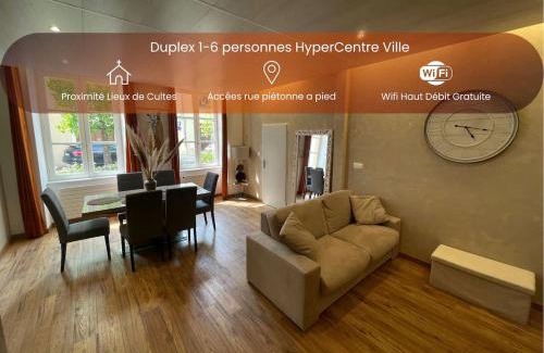 Paray-le-Monial Apartment | Duplex 6 personnes - HyperCentre