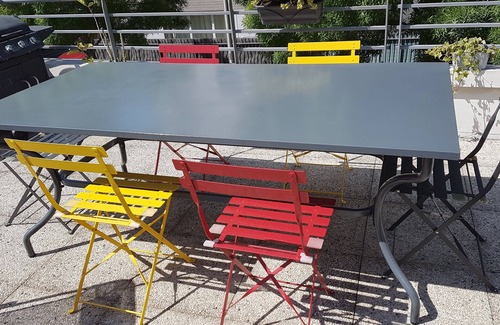 Quartier Chatillon Apartment | Duplex apartment with very large terrace 5 minutes walk from Juvisy station