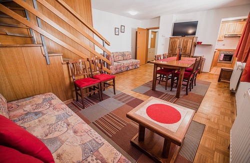Bovec Apartment | Duplex Apartment Rombon Klavdij with Private Free Onsite Parking