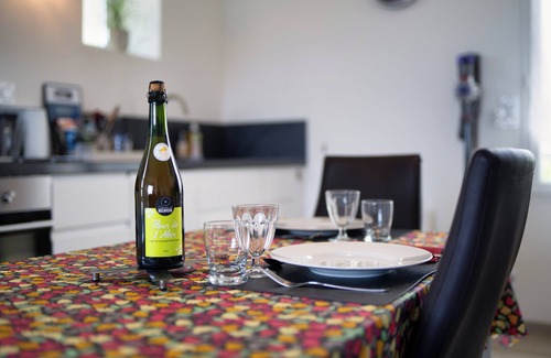 Plomodiern Apartment | Duplex apartment with large terrace facing the sea