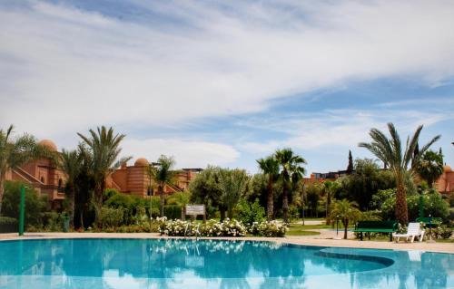Annakhil Apartment | Duplex Atlas Golf Resort Pοοl νieω Seriniτყ & Cαlm