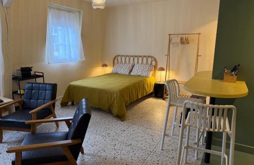 Moulins Apartment | Duplex avec patio - Quartier historique