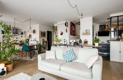 Gennevilliers Apartment | Duplex Avenida, et sa terrasse - Wekeys
