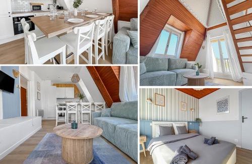 Blonville-sur-Mer Apartment | Duplex cosy idéal pour familles à 200m de la plage