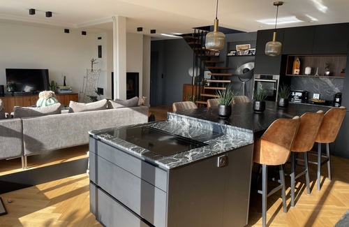 Ronchin Apartment | Duplex en Roof top Avec vue sur Toute la Métropole Lilloise, 1h de Paris