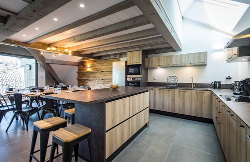 Albiez-le-Vieux Apartment | Duplex in Albiez-Montrond with terrace