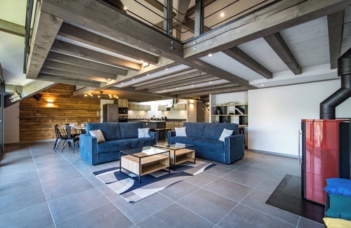 Albiez-le-Vieux Apartment | Duplex in Albiez-Montrond with terrace
