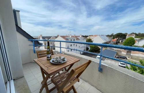 Saint-Brevin-l'Ocean Apartment | Duplex lumineux à St-Brevin, proche plage et commerces, parking fermé, 2/3 pers - FR-1-364-151