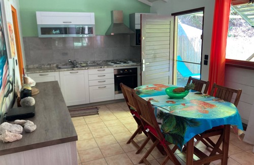 Malendure Apartment | Duplex on the small beach of the Cousteau reserve with sea access