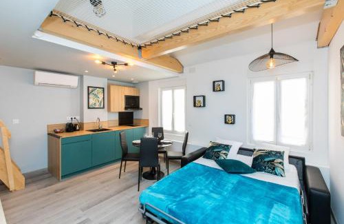 Le Suquet Apartment | Duplex : Plage 300m, Clim, Netflix