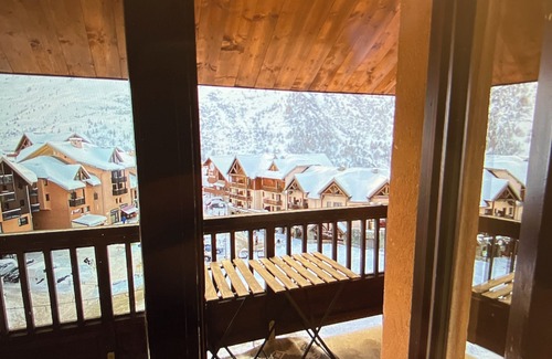 Valmeinier Apartment | Duplex Skis AUX Pieds - VUE Montagne