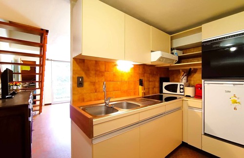 Vignec Apartment | Duplex T3 for 6 - Saint-Lary-Soulan with TV, parking, ski locker