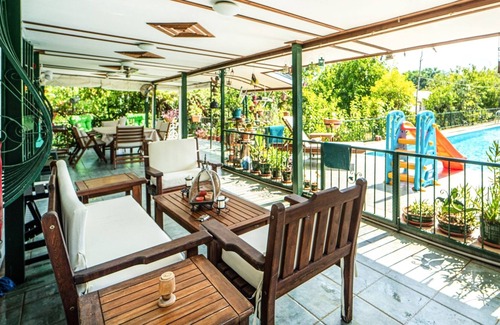 Koycegiz Villa | Duplex Villa w Shared Pool, Garden in Dogusbelen