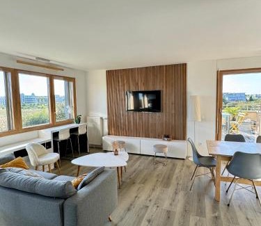 Chessy Apartment | Duplex vue Disneyland , 3 chambres, 2 parkings