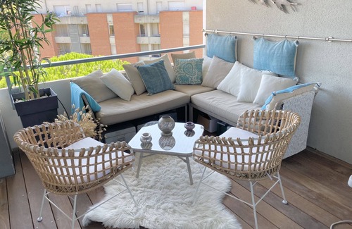 Saint-Cyprien Apartment | Duplex vue Garonne