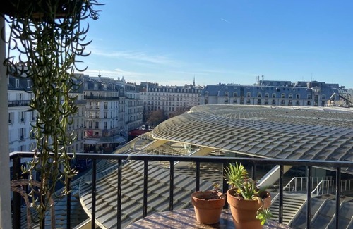 Paris City Center Apartment | Duplex With Amazing Terrace AND Balcony IN THE Center OF Paris IN LES Halles