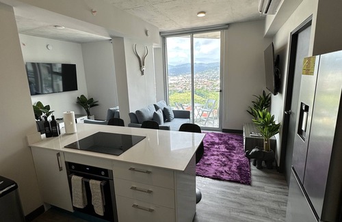Hospital Apartment | Dushi Secret Apartment for max 8 guestsnon the 25th floor with amazing view