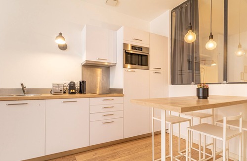 Les Chalets - Saint-Aubin - Saint-Etienne Apartment | DV1 Le gris Chiné - Metro - Gare centre ville