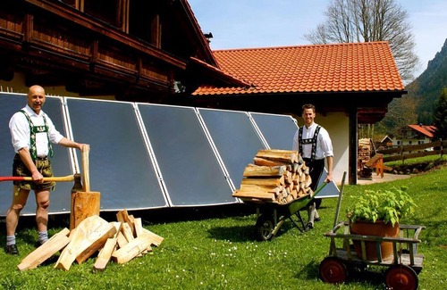 Unterjoch Apartment | DZ Hotzen - Landhaus Alpenstern