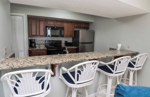 Gulf Lagoon Beach Condo | E404 Beautiful Gulf View, 3 Pools, Tennis Court & Gym