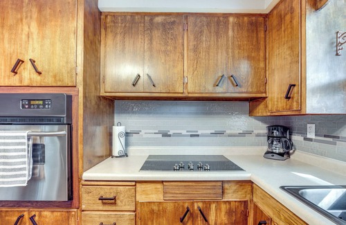 Eagle River House | Eagle River Waterfront Home w/Dock & Fire Pit!