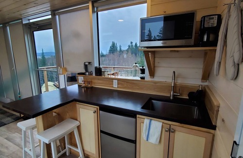 Englishtown Cabin | Eagles Nest Converted Shipping Container at Sally's Brook Wilderness Cabins