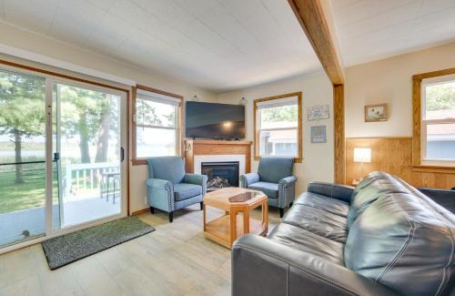 Tawas City House | East Tawas Lakefront Getaway with Kayaks and Deck