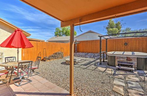 Coyote Corridor House | East Tucson House with Private Backyard and Fire Pit