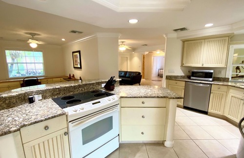 Marco Island House | EASY 5-Min Walk to Beach Path! NEW Saltwater Pool & Spa, Steps to Dining & Shops