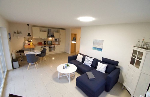 Norddeich Apartment | Ebbe - vacation paradise on 64 m² for up to two people.