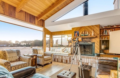 Sea Ranch House | Eclectic coastal retreat w/ ocean view, private hot tub & spacious lofted layout