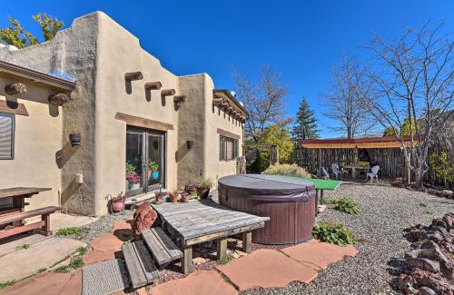 El Prado House | Eclectic El Prado Home with Hot Tub Near Downtown!
