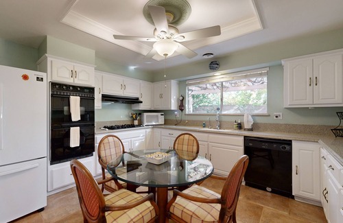 Deep Well Ranch House | Eclectic mid-century, dog-friendly home with private pool, yard & gas grill