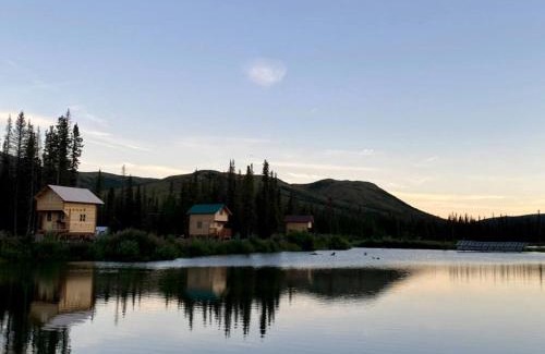Denali House | Eco-Friendly Lakefront Tiny House with Views of Panorama Mountain near Denali National Park
